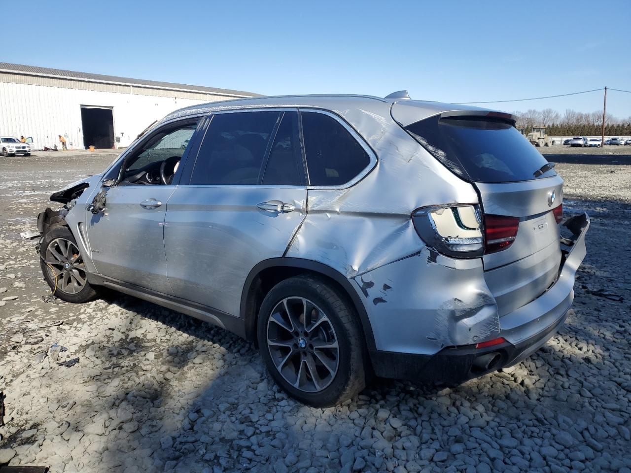 2017 BMW X5 VIN 5UXKR0C39H0V80508 Copart auction photo, rollover damage thumbnail 2