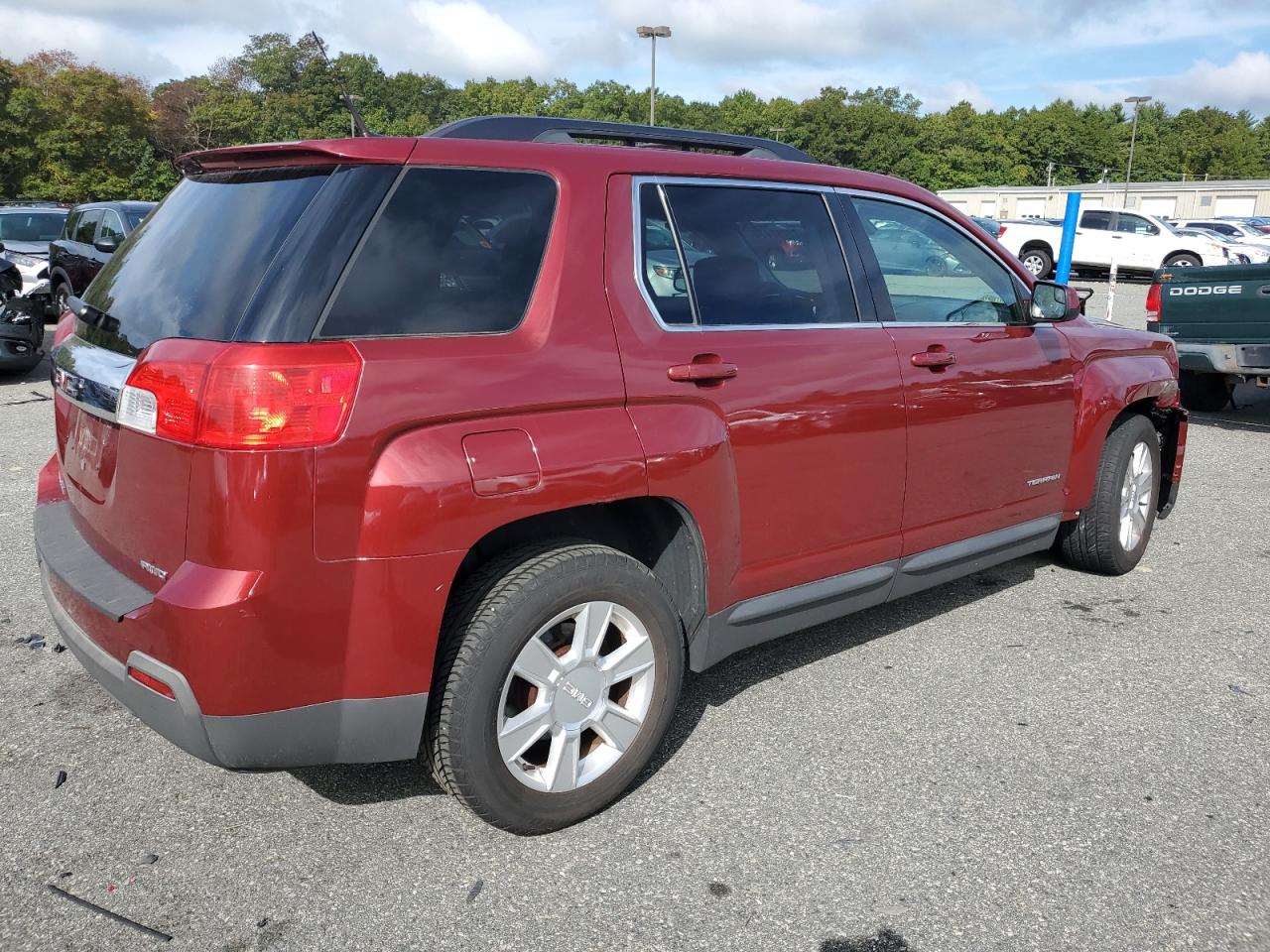 2012 GMC Terrain VIN 2GKFLREK3C6362615 Copart auction photo, front end / minor dent/scratches damage thumbnail 3