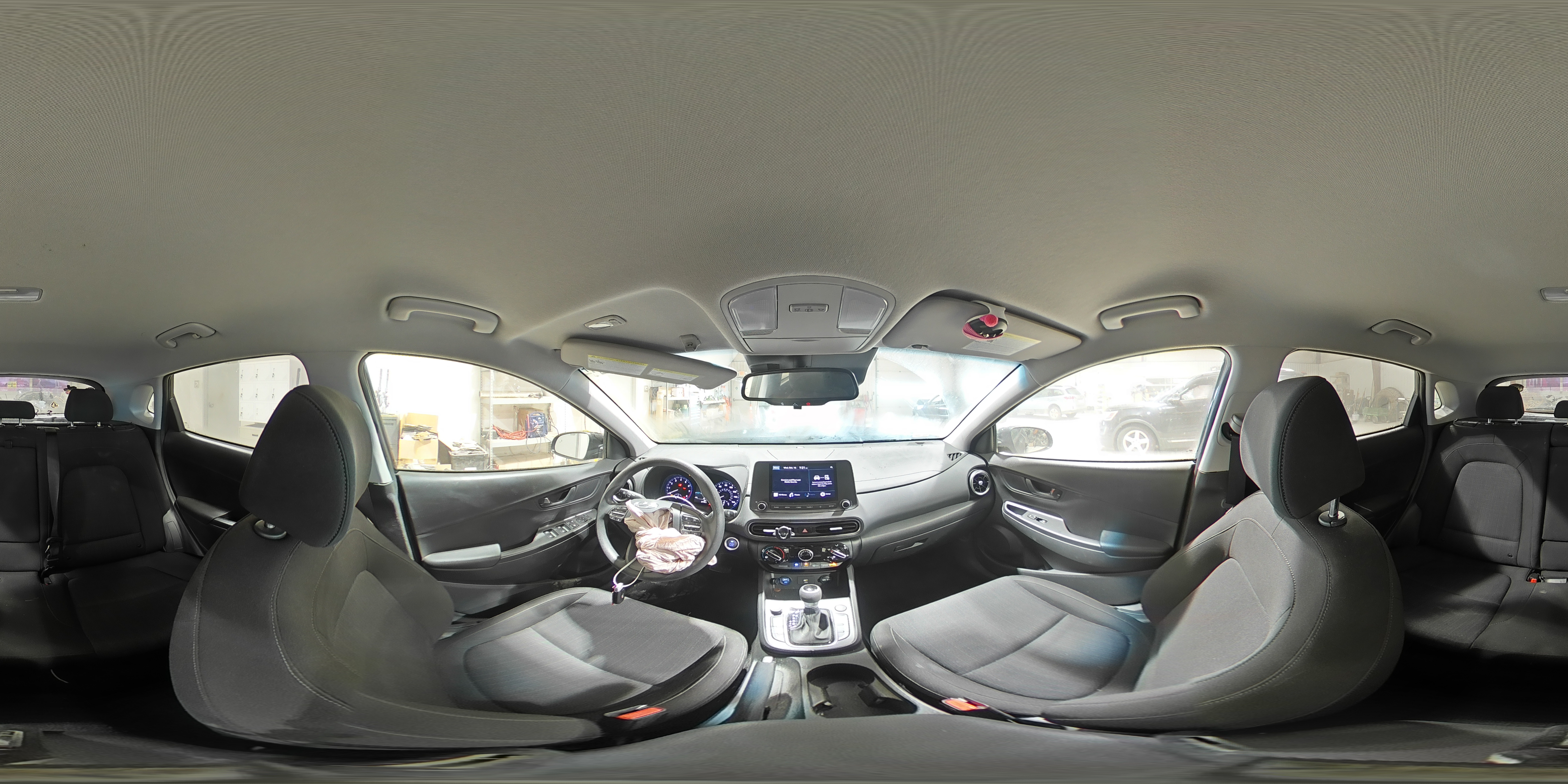 2022 Hyundai Kona VIN KM8K6CAB7NU878710 Copart auction photo, front end damage thumbnail 14