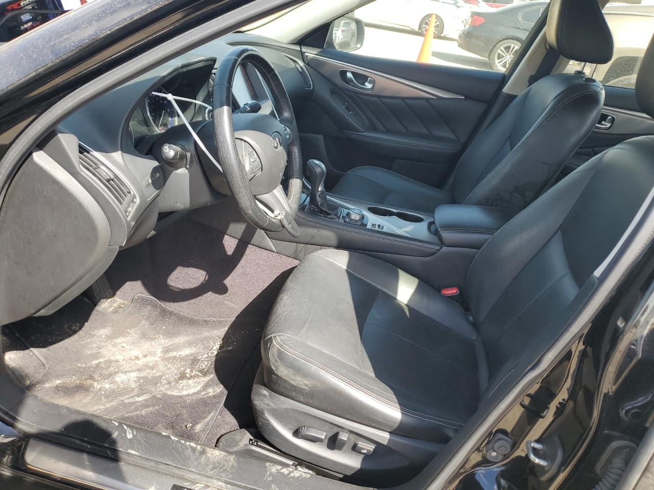 2015 Infiniti Q50 VIN JN1BV7AR7FM407527 Copart auction photo, rear end damage thumbnail 7