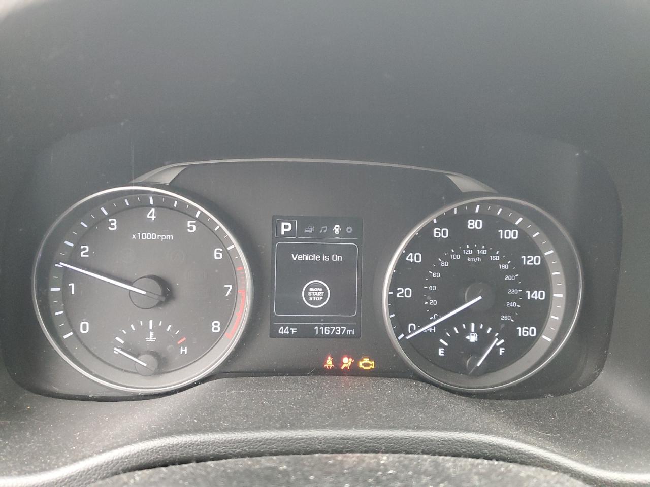 2017 Hyundai Elantra VIN KMHD84LF1HU101680 Copart auction photo, front end damage thumbnail 9