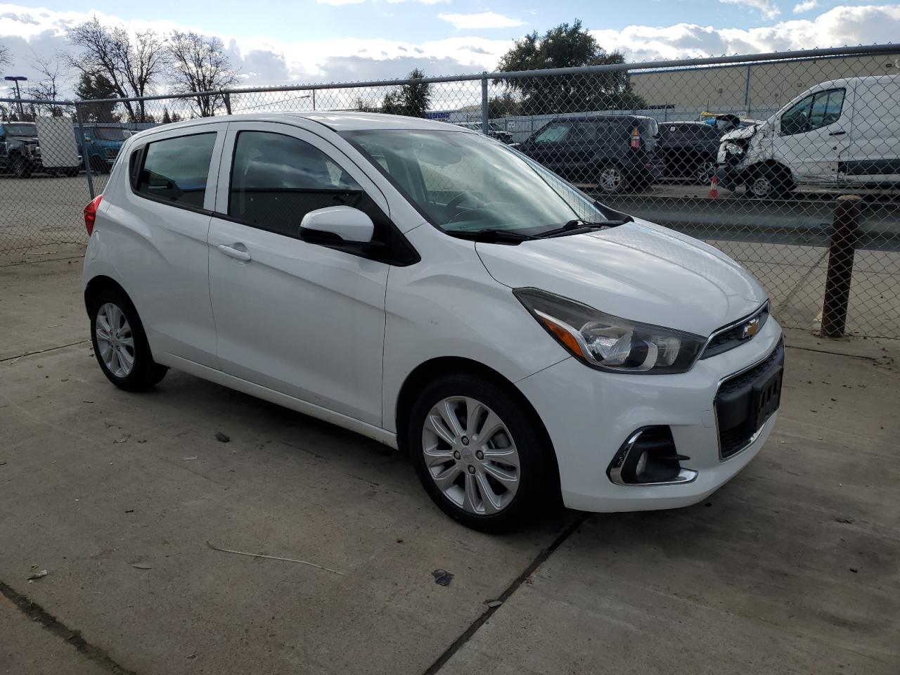 2017 Chevrolet Spark VIN KL8CD6SA4HC716770 Copart auction photo, mechanical damage thumbnail 4