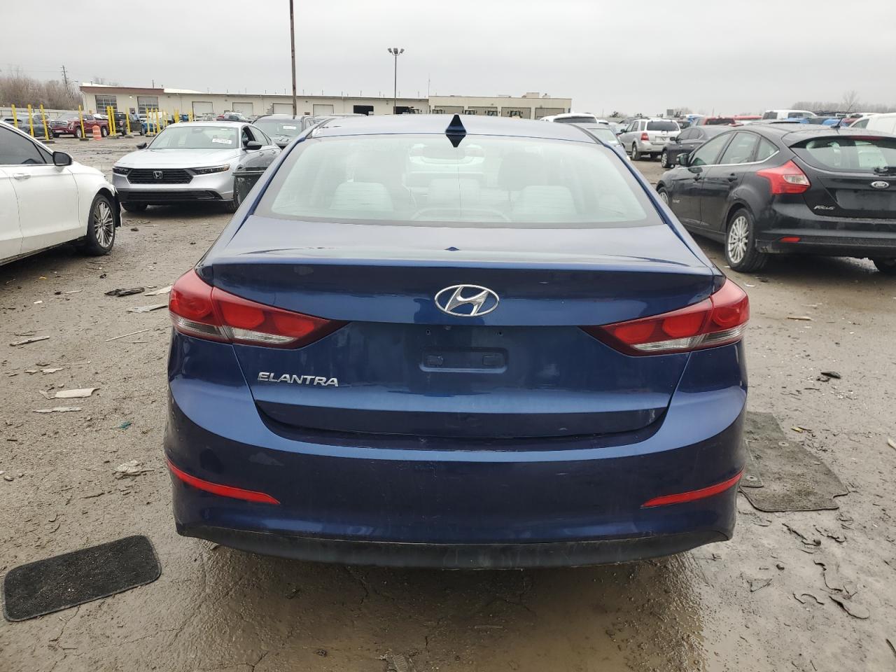 2018 Hyundai Elantra VIN 5NPD84LF6JH273207 Copart auction photo, front end / minor dent/scratches damage thumbnail 6