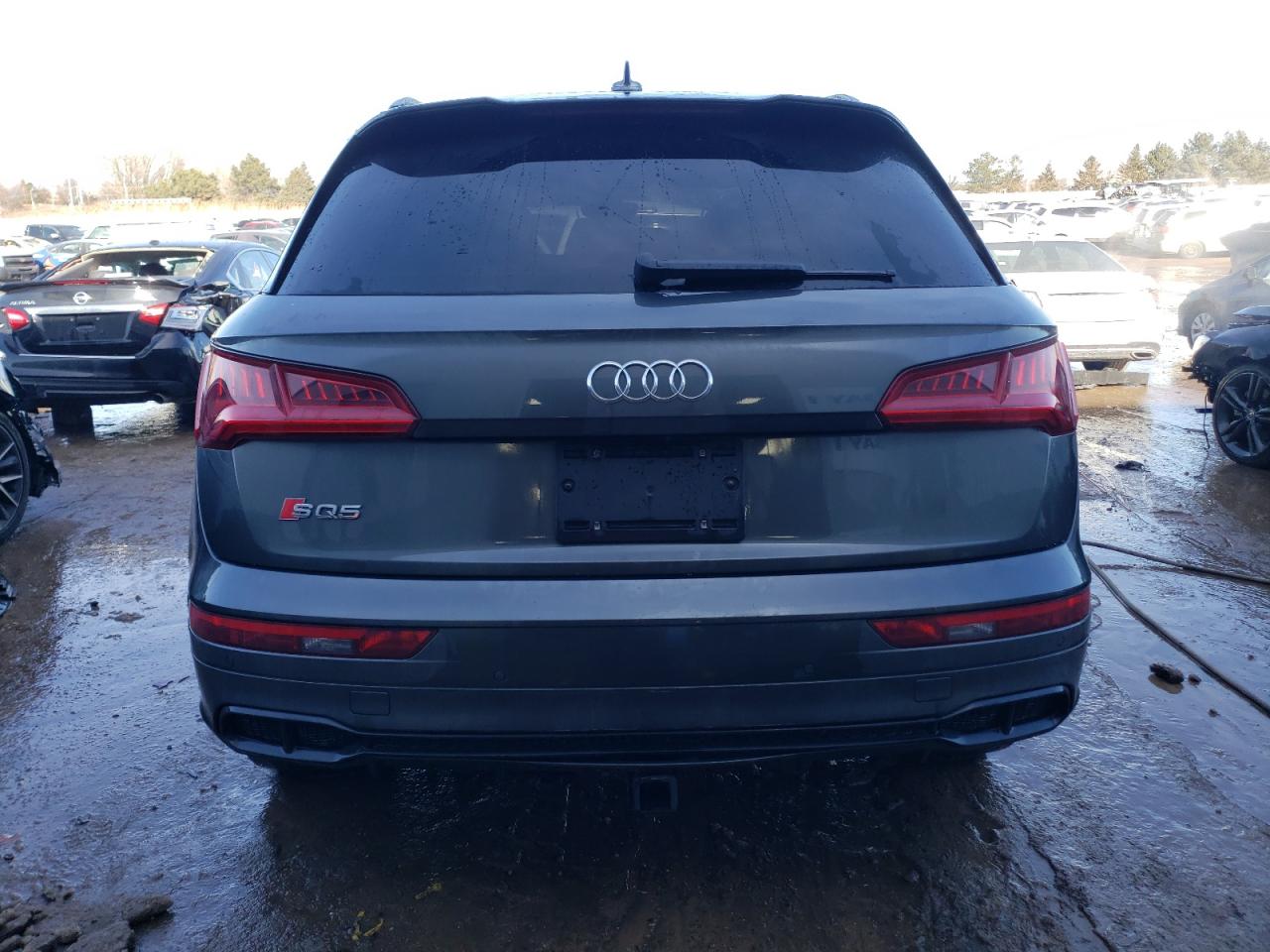 2020 Audi SQ5 VIN WA1C4AFY2L2007684 Copart auction photo, front end / side damage thumbnail 6