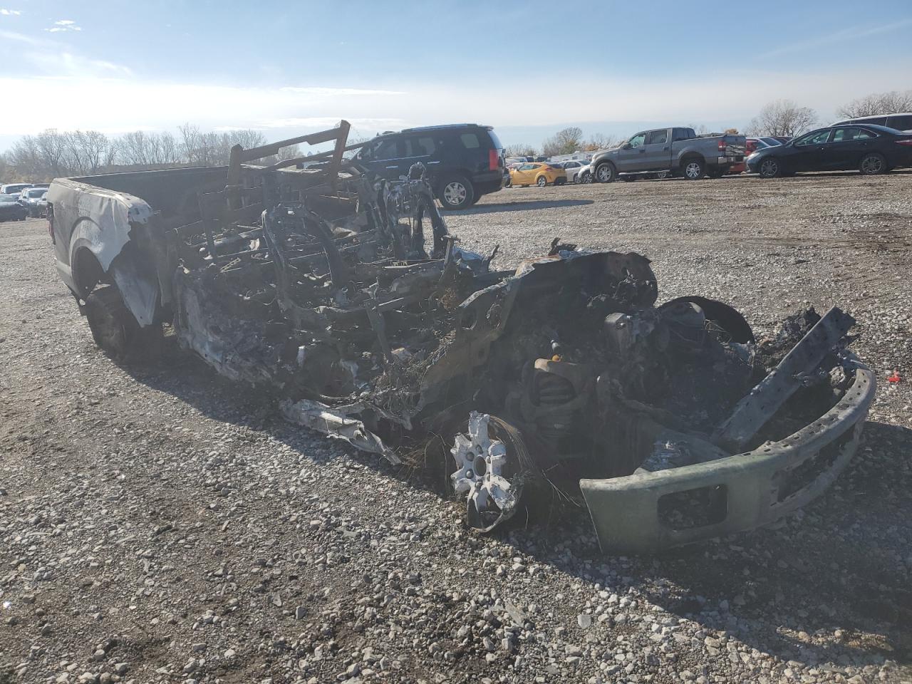 2016 Ford F-150 VIN 1FTEX1EP0GKD43788 Copart auction photo, burn damage thumbnail 4