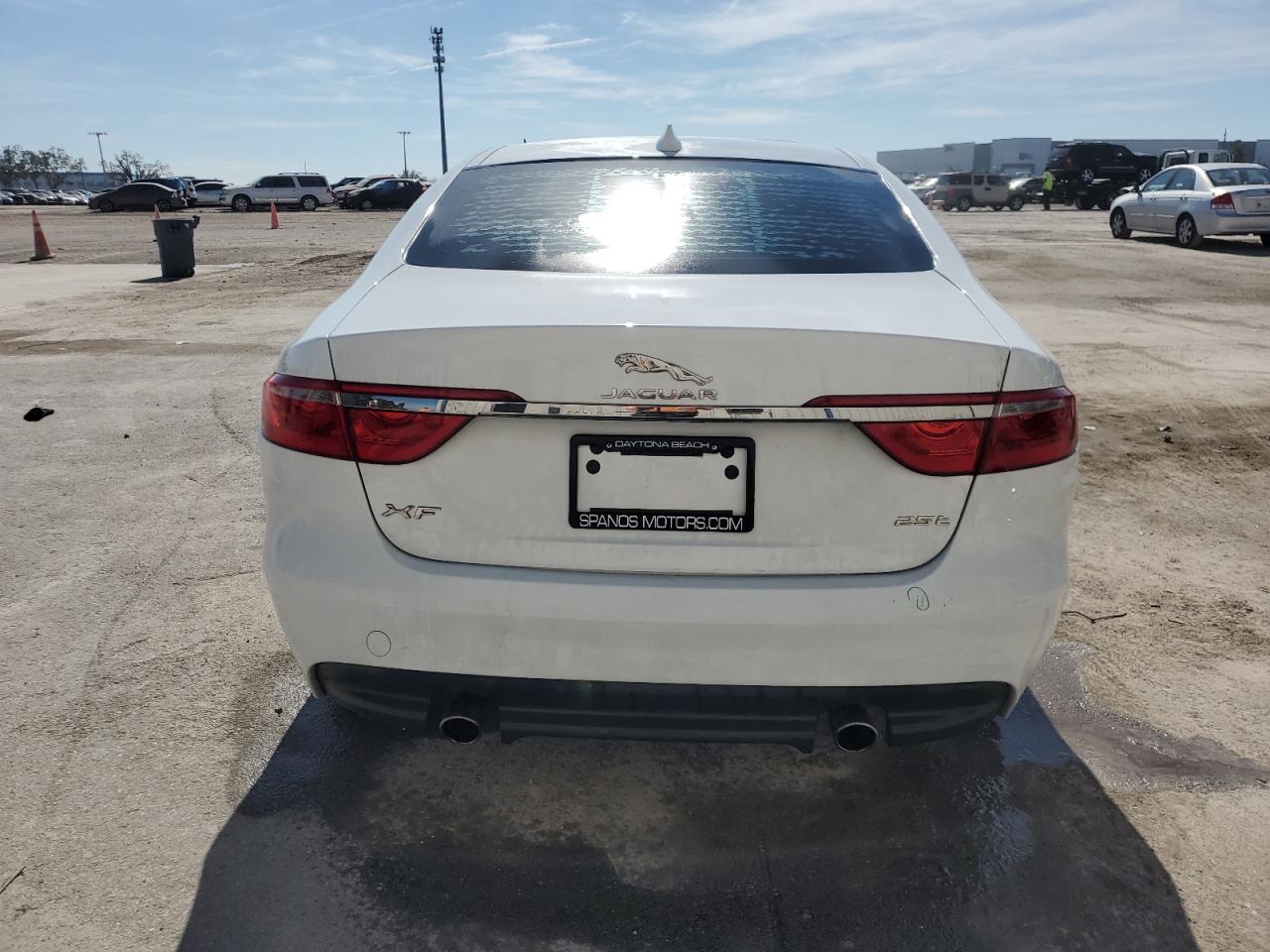 2018 Jaguar XF VIN SAJBR4FX1JCY61635 Copart auction photo, front end damage thumbnail 6