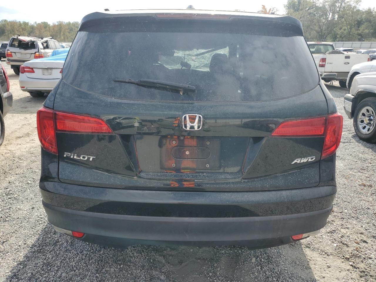 2017 Honda Pilot VIN 5FNYF6H50HB103534 Copart auction photo, all over damage thumbnail 6