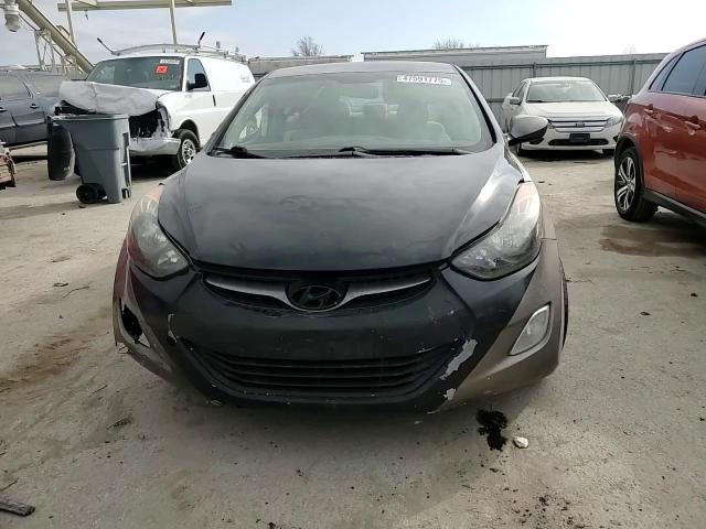 2013 Hyundai Elantra VIN 5NPDH4AE8DH175715 Copart auction photo, side / front end damage thumbnail 10