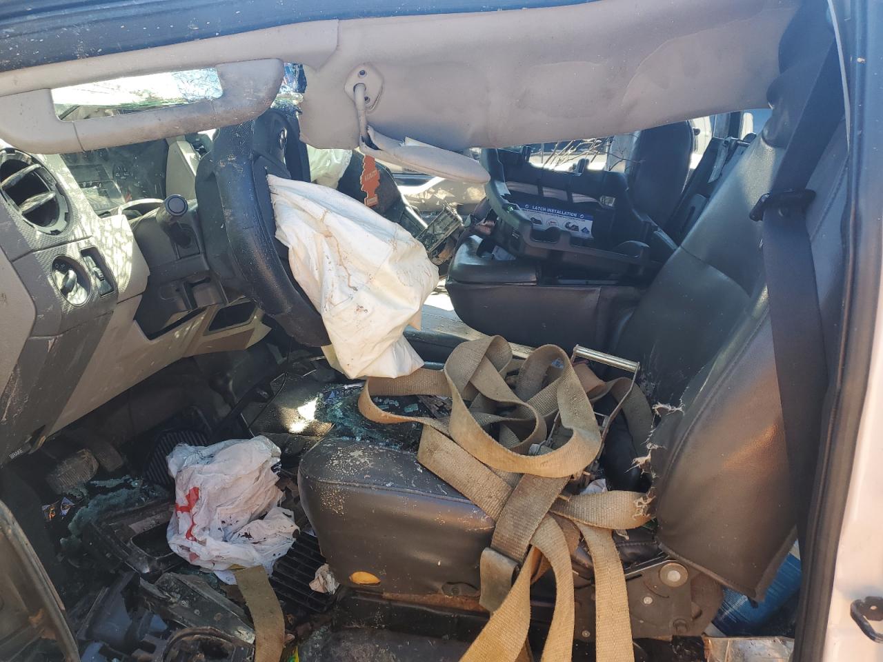 2010 Ford F350 VIN 1FTWX3BY7AEB18397 Copart auction photo, rollover damage thumbnail 7