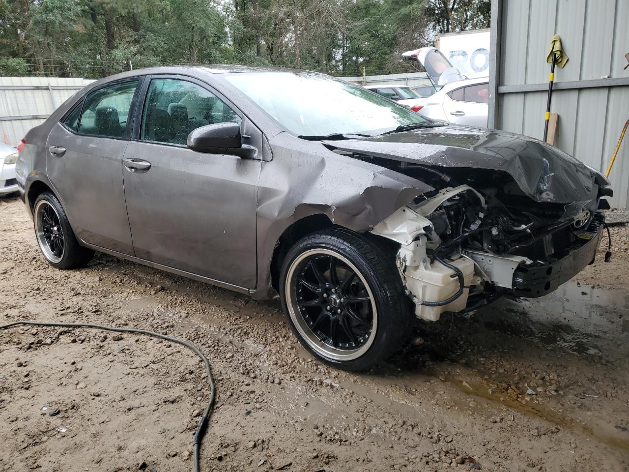 2014 Toyota Corolla VIN 5YFBPRHE9EP048991 Copart auction photo, front end damage thumbnail 4