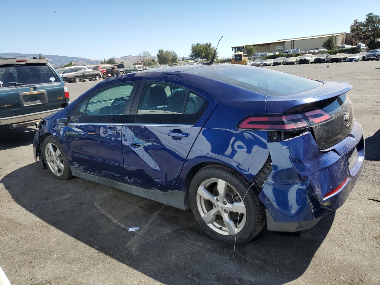 2012 Chevrolet Volt VIN 1G1RD6E48CU109712 Copart auction photo, mechanical / side damage thumbnail 2