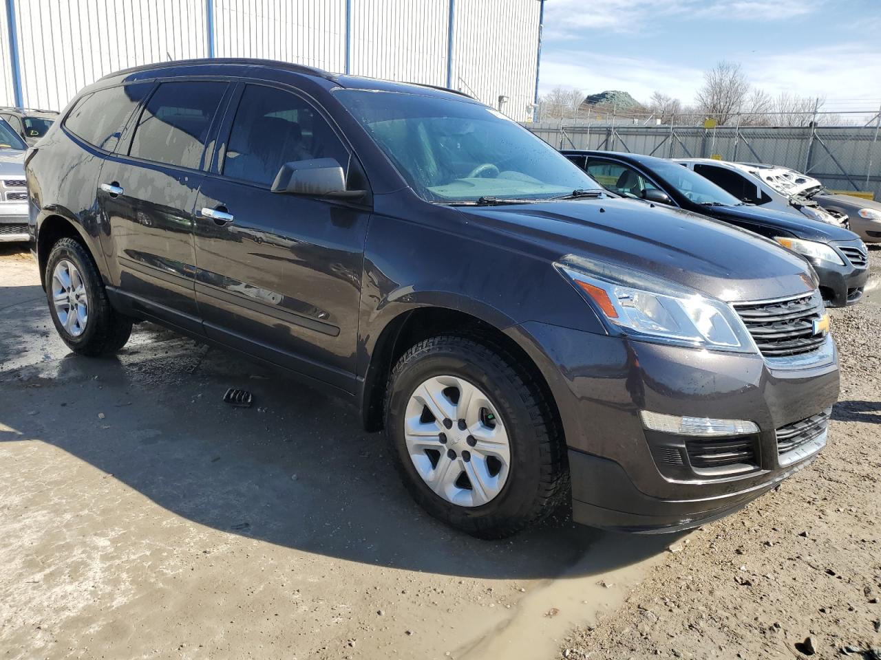 2017 Chevrolet Traverse VIN 1GNKRFED8HJ186820 Copart auction photo, hail damage thumbnail 4