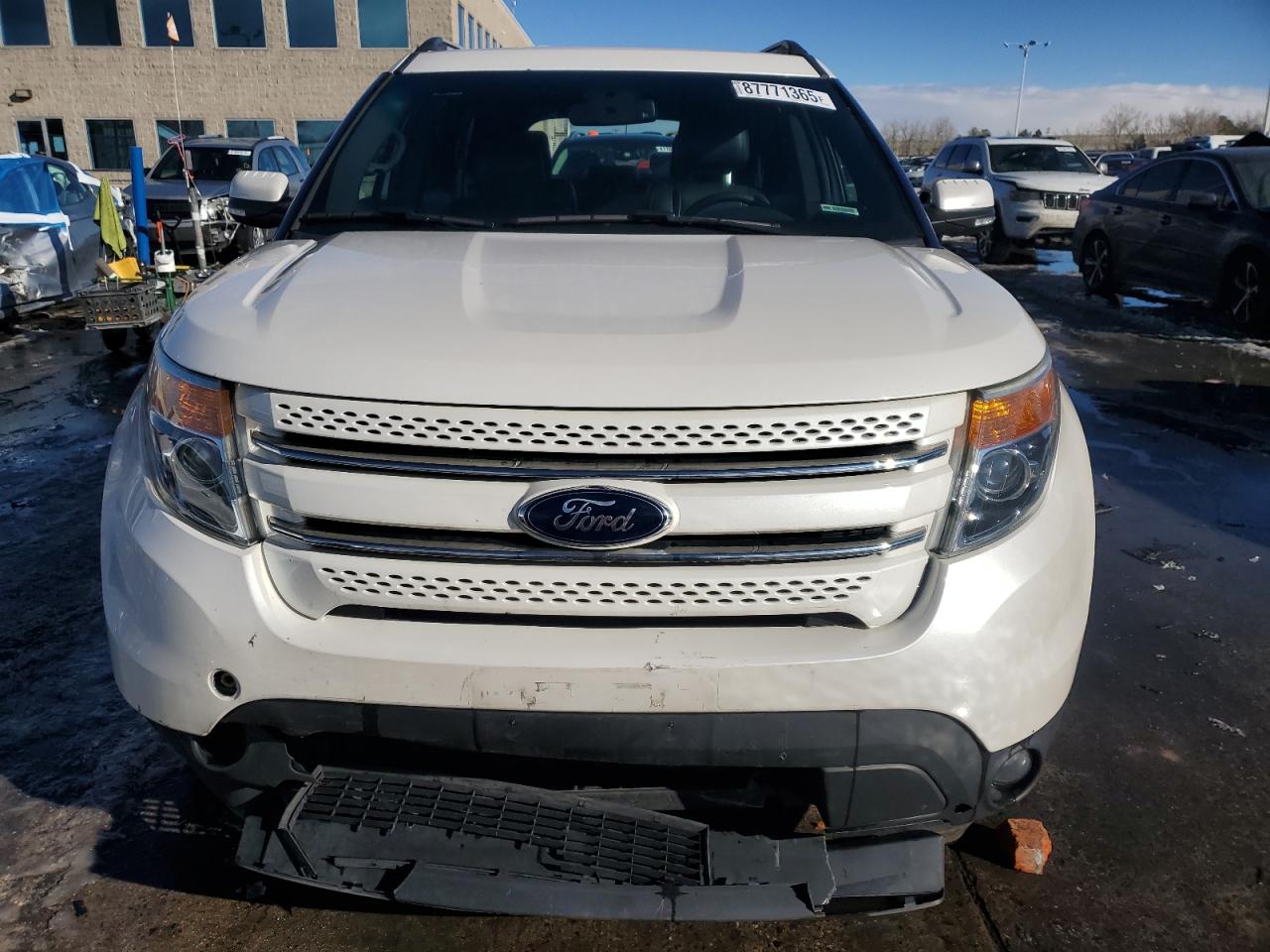 2015 Ford Explorer VIN 1FM5K8F87FGC50021 Copart auction photo, rear end / front end damage thumbnail 5