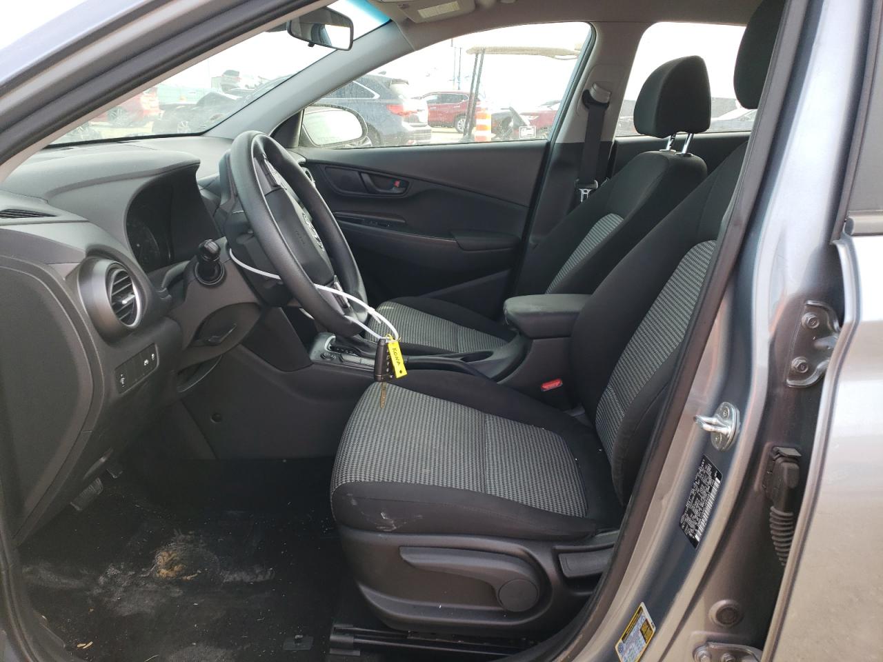 2020 Hyundai Kona VIN KM8K1CAA6LU484683 Copart auction photo, rear end / side damage thumbnail 7