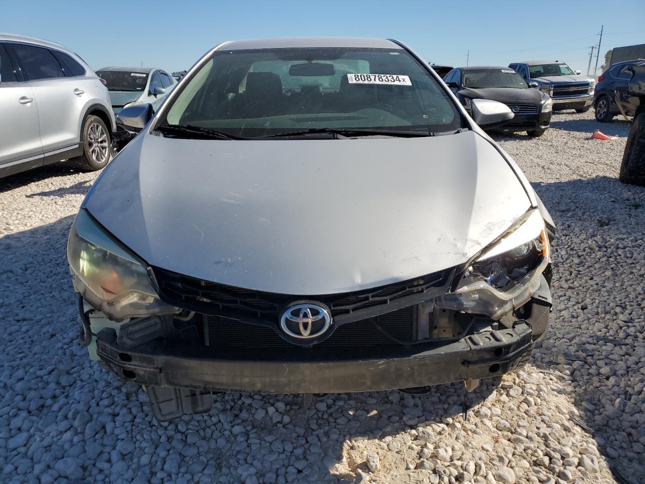 2015 Toyota Corolla VIN 5YFBURHE3FP341263 Copart auction photo, front end / minor dent/scratches damage thumbnail 5