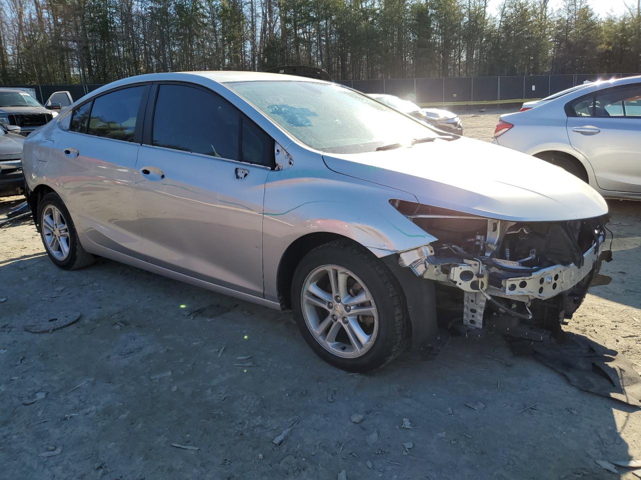 2016 Chevrolet Cruze VIN 1G1BE5SM7G7279576 Copart auction photo, front end / rear end damage thumbnail 4