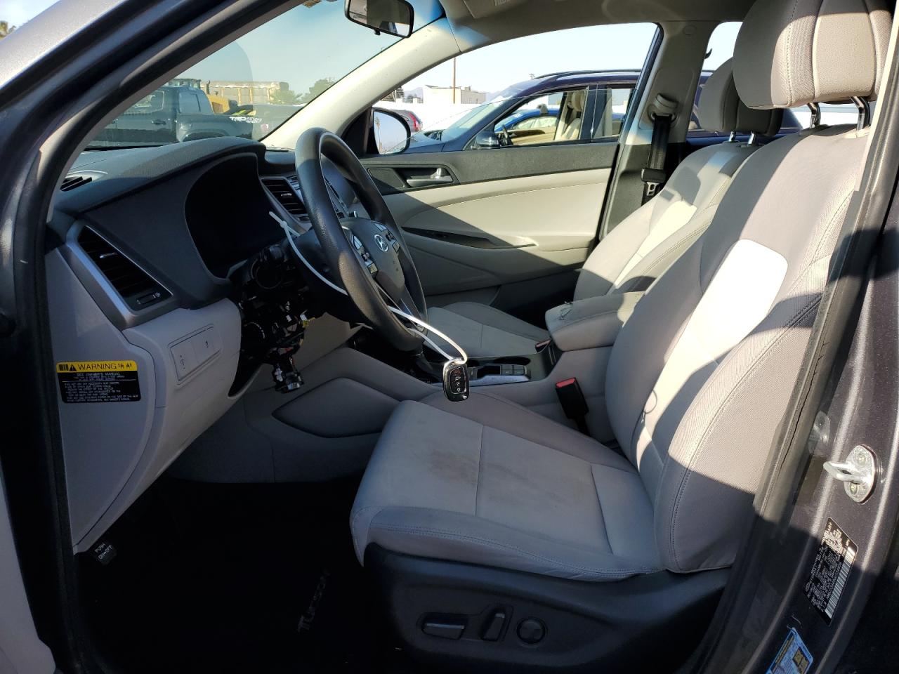 2016 Hyundai Tucson VIN KM8J33A48GU154856 Copart auction photo, vandalism damage thumbnail 7