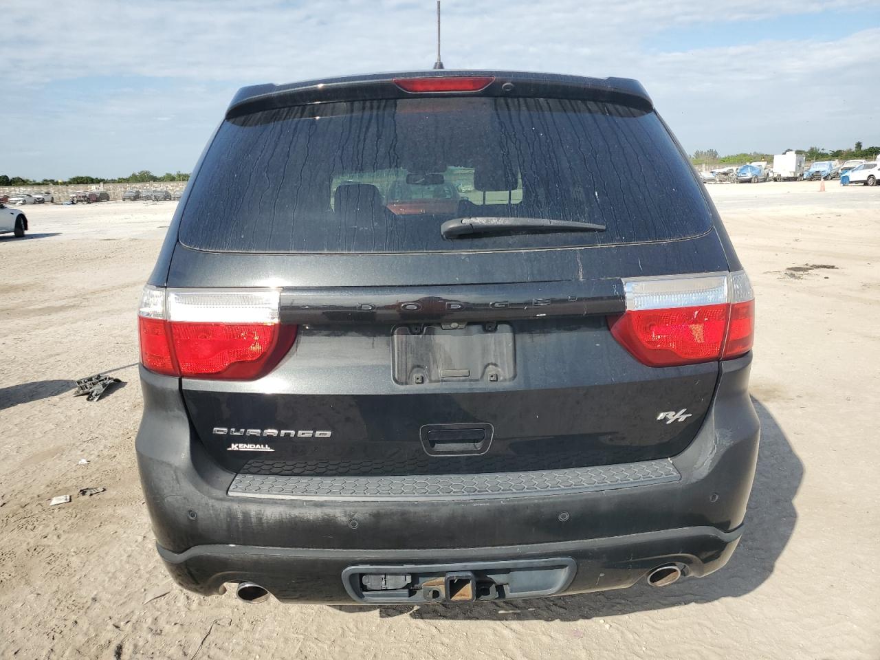 2013 Dodge Durango VIN 1C4SDHCT0DC697711 Copart auction photo, front end damage thumbnail 6