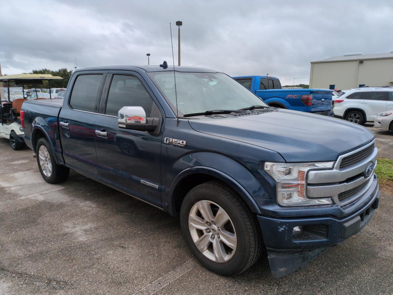 2018 Ford F-150 VIN 1FTFW1C18JFD73028 Copart auction photo, water/flood damage thumbnail 4