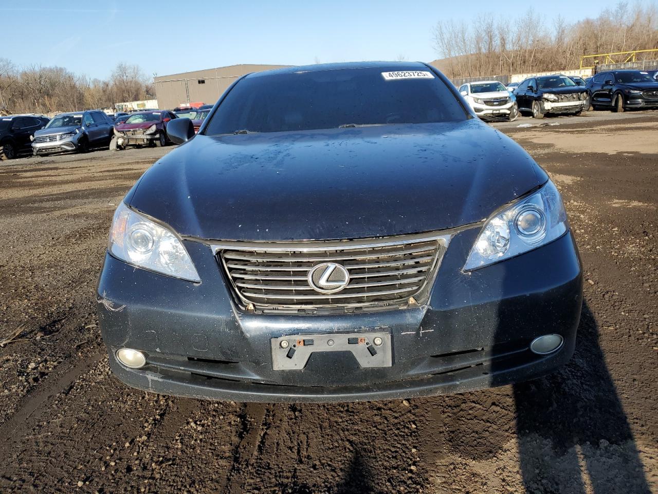 2007 Lexus ES VIN JTHBJ46G272017087 Copart auction photo, side / rear end damage thumbnail 5