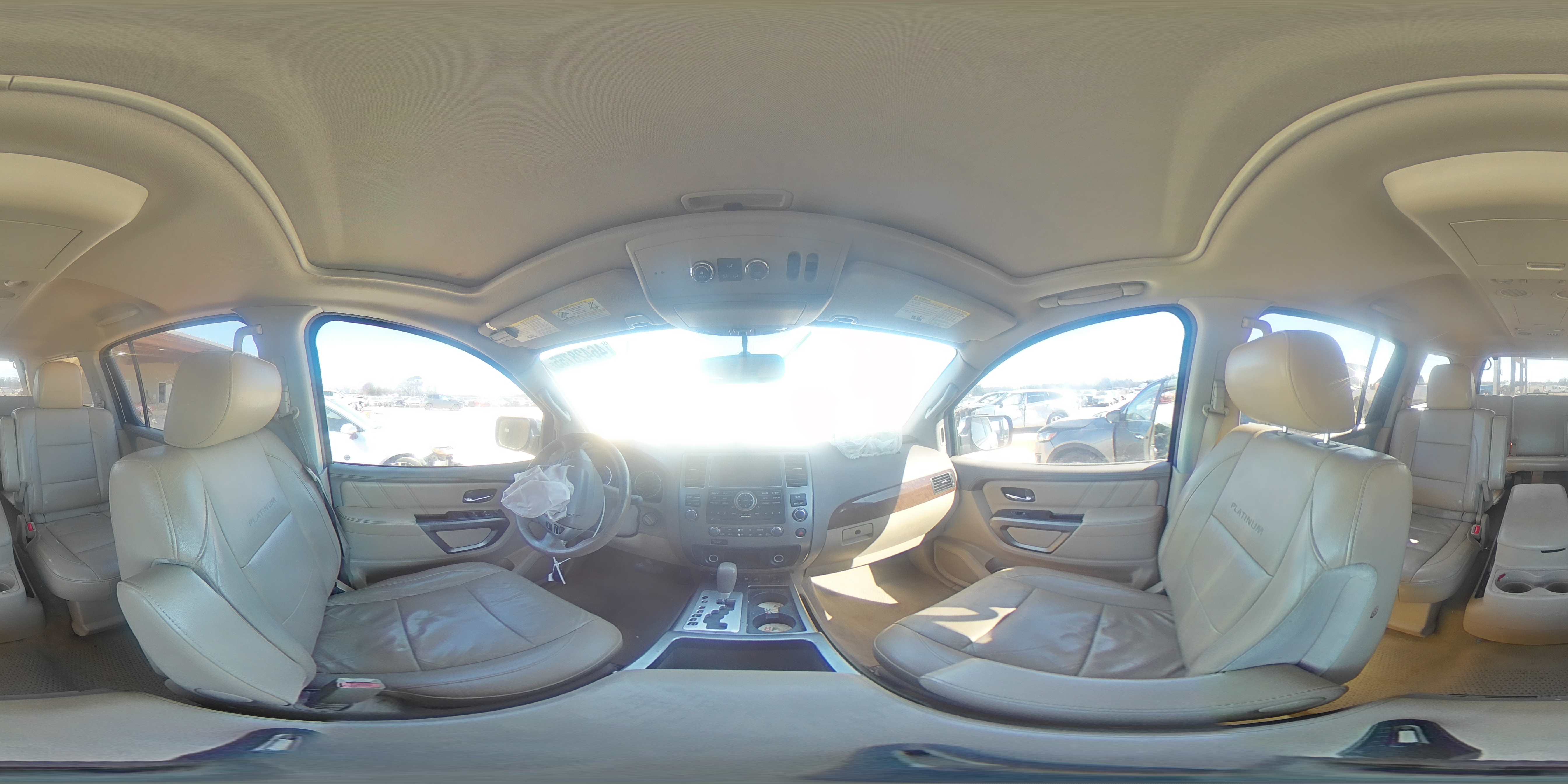 2015 Nissan Armada VIN 5N1BA0NF1FN603453 Copart auction photo, front end damage thumbnail 14