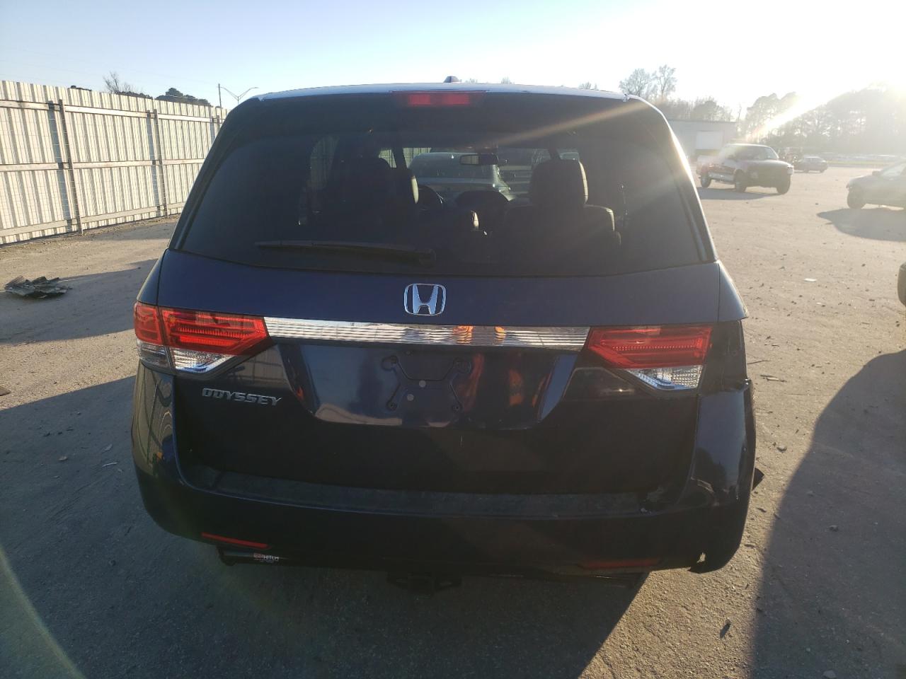 2014 Honda Odyssey VIN 5FNRL5H64EB030342 Copart auction photo, all over / frame damage damage thumbnail 6