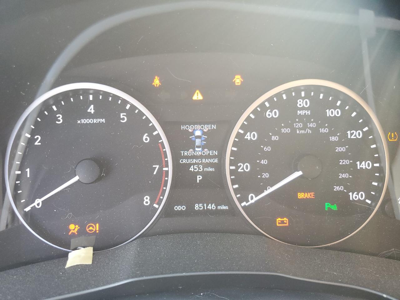 2015 Lexus ES VIN JTHBK1GG7F2184280 Copart auction photo, front end / rear end damage thumbnail 9