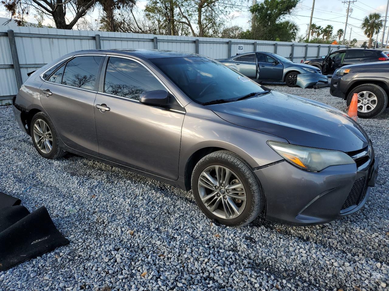 2015 Toyota Camry VIN 4T1BF1FK1FU889264 Copart auction photo, rear end / front end damage thumbnail 4