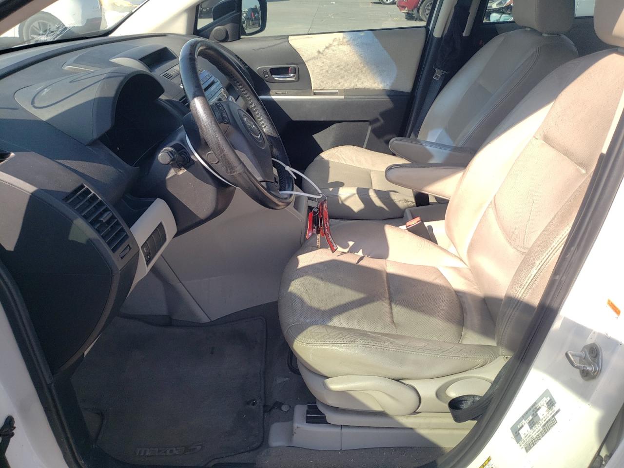 2009 Mazda 5 VIN JM1CR293490333522 Copart auction photo, front end damage thumbnail 7