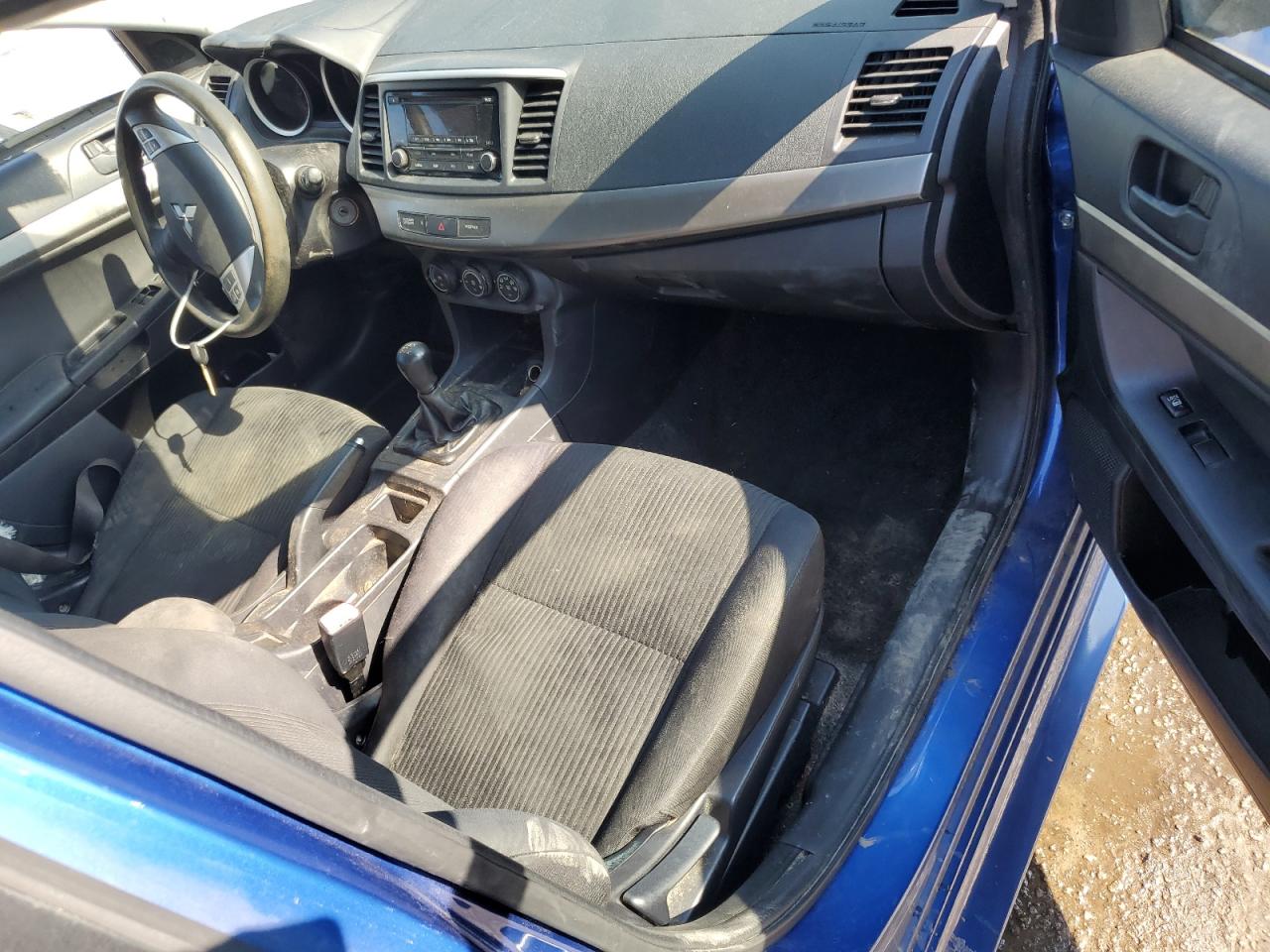 2015 Mitsubishi Lancer VIN JA32U2FU0FU000972 Copart auction photo, side / rear end damage thumbnail 8
