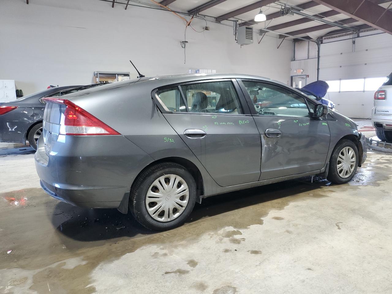 2010 Honda Insight VIN JHMZE2H58AS005908 Copart auction photo, front end damage thumbnail 3
