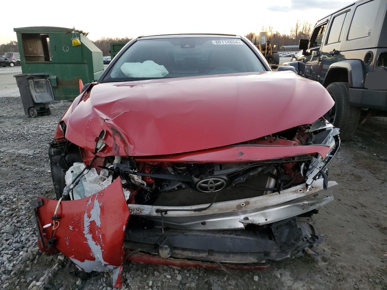 2021 Toyota Camry VIN 4T1KZ1AKXMU048703 Copart auction photo, front end / side damage thumbnail 5