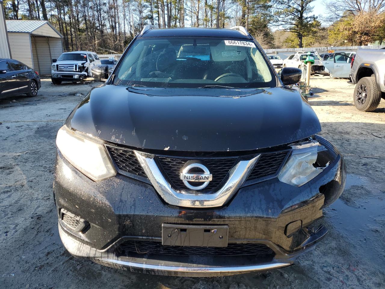 2016 Nissan Rogue VIN KNMAT2MV6GP609365 Copart auction photo, all over damage thumbnail 5