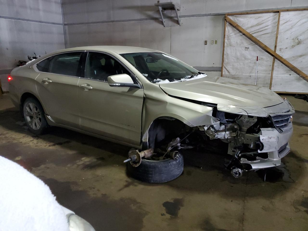 2014 Chevrolet Impala VIN 2G1115SL5E9225591 Copart auction photo, front end damage thumbnail 4