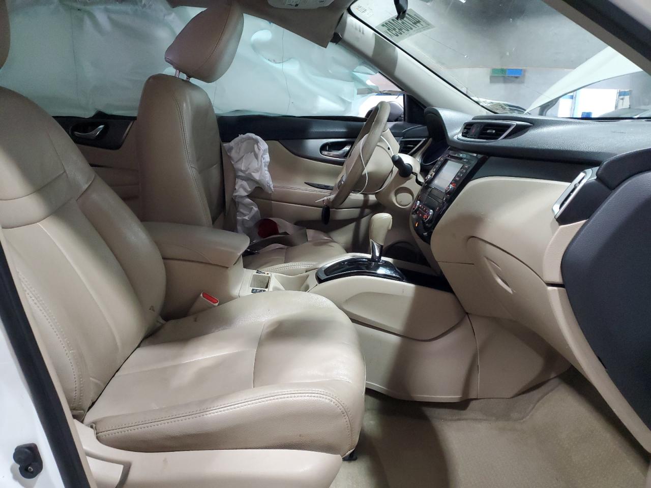 2015 Nissan Rogue VIN KNMAT2MV8FP524669 Copart auction photo, side damage thumbnail 7