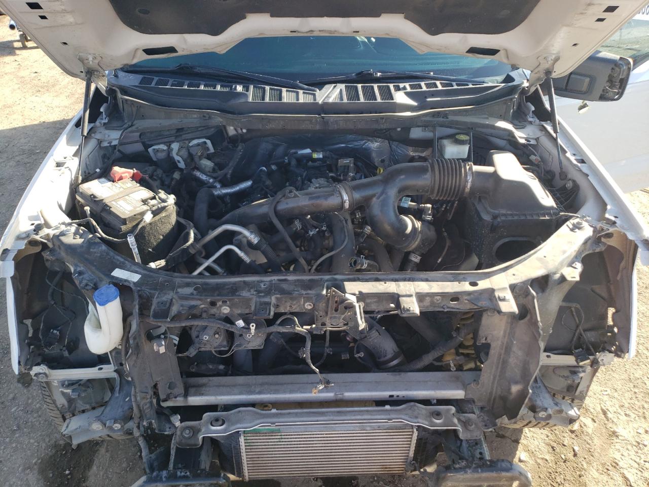 2021 Ford F-150 VIN 1FTEW1CP5MKD55565 Copart auction photo, front end / mechanical damage thumbnail 11
