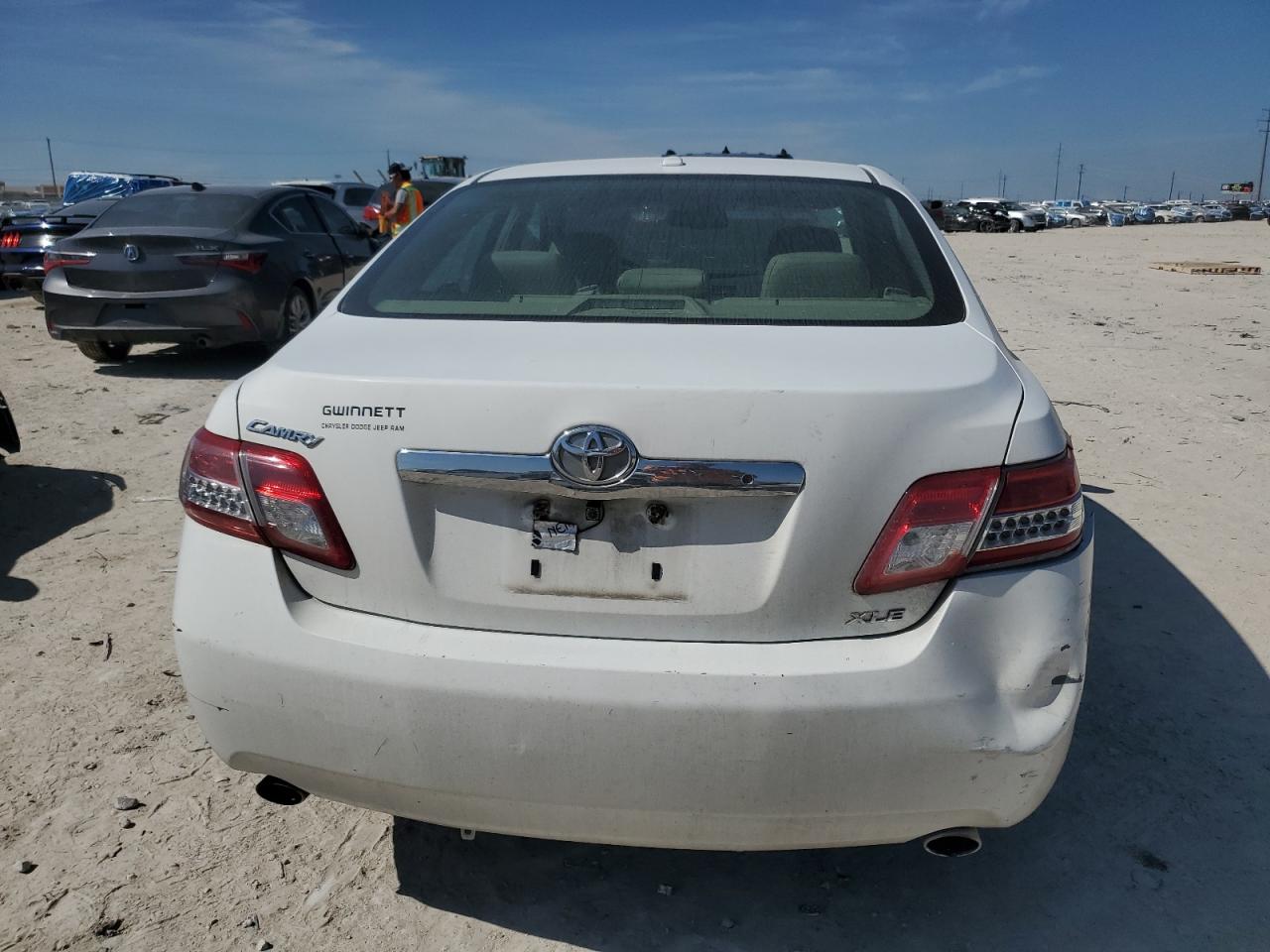2010 Toyota Camry VIN 4T1BK3EK5AU602784 Copart auction photo, front end damage thumbnail 6