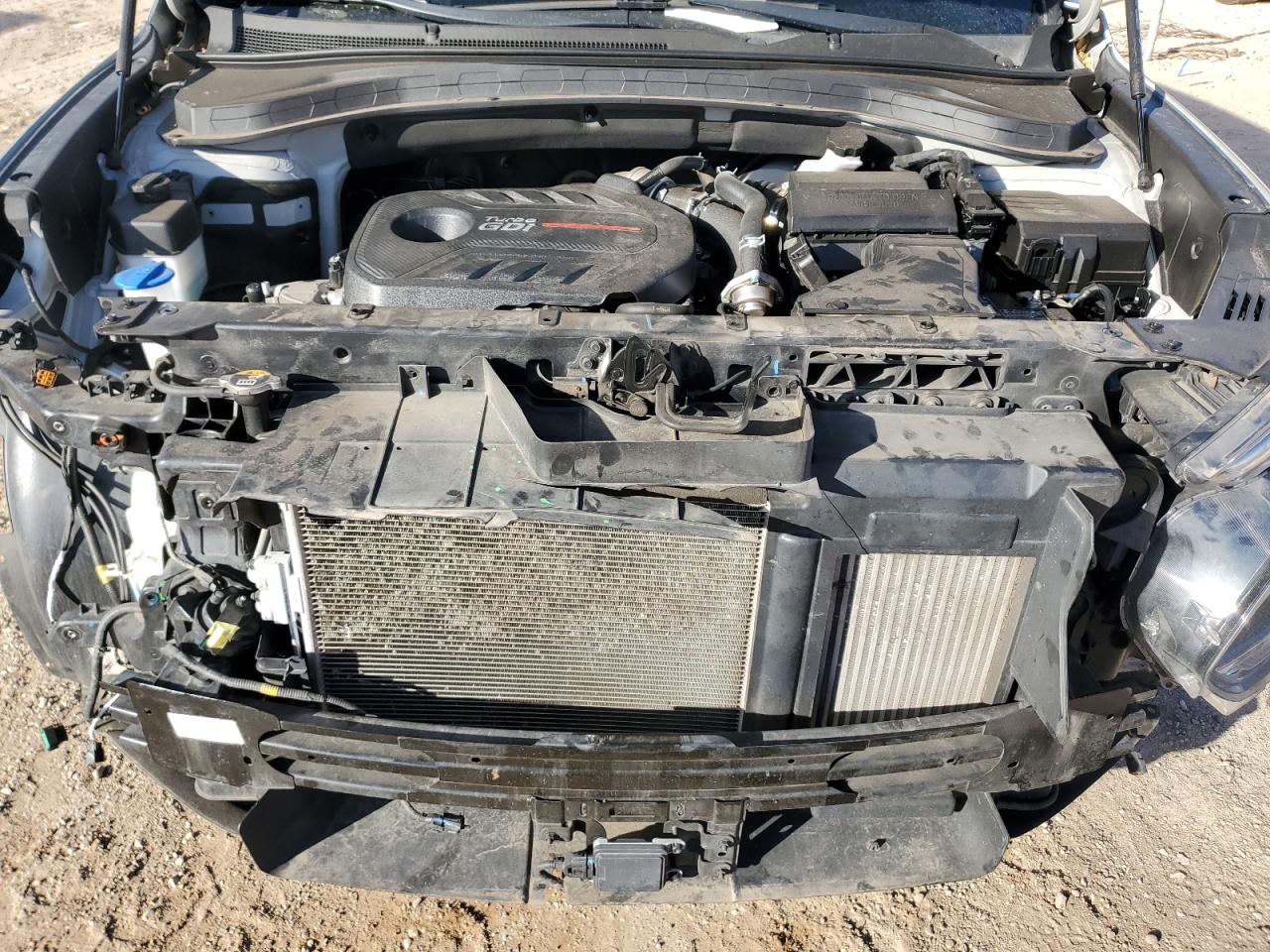 2020 Hyundai Santa Fe VIN 5NMS53AA4LH184690 Copart auction photo, rear end damage thumbnail 12