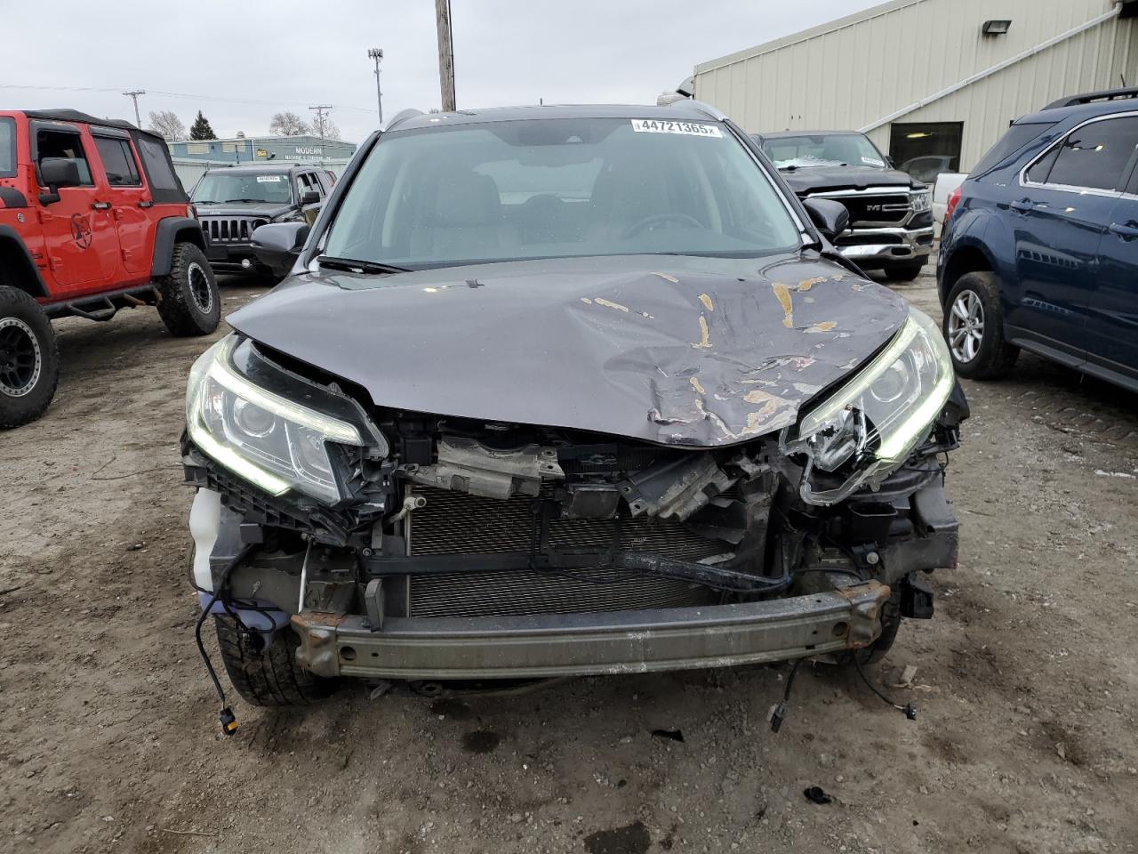 2015 Honda CR-V VIN 5J6RM4H93FL125498 Copart auction photo, front end damage thumbnail 5