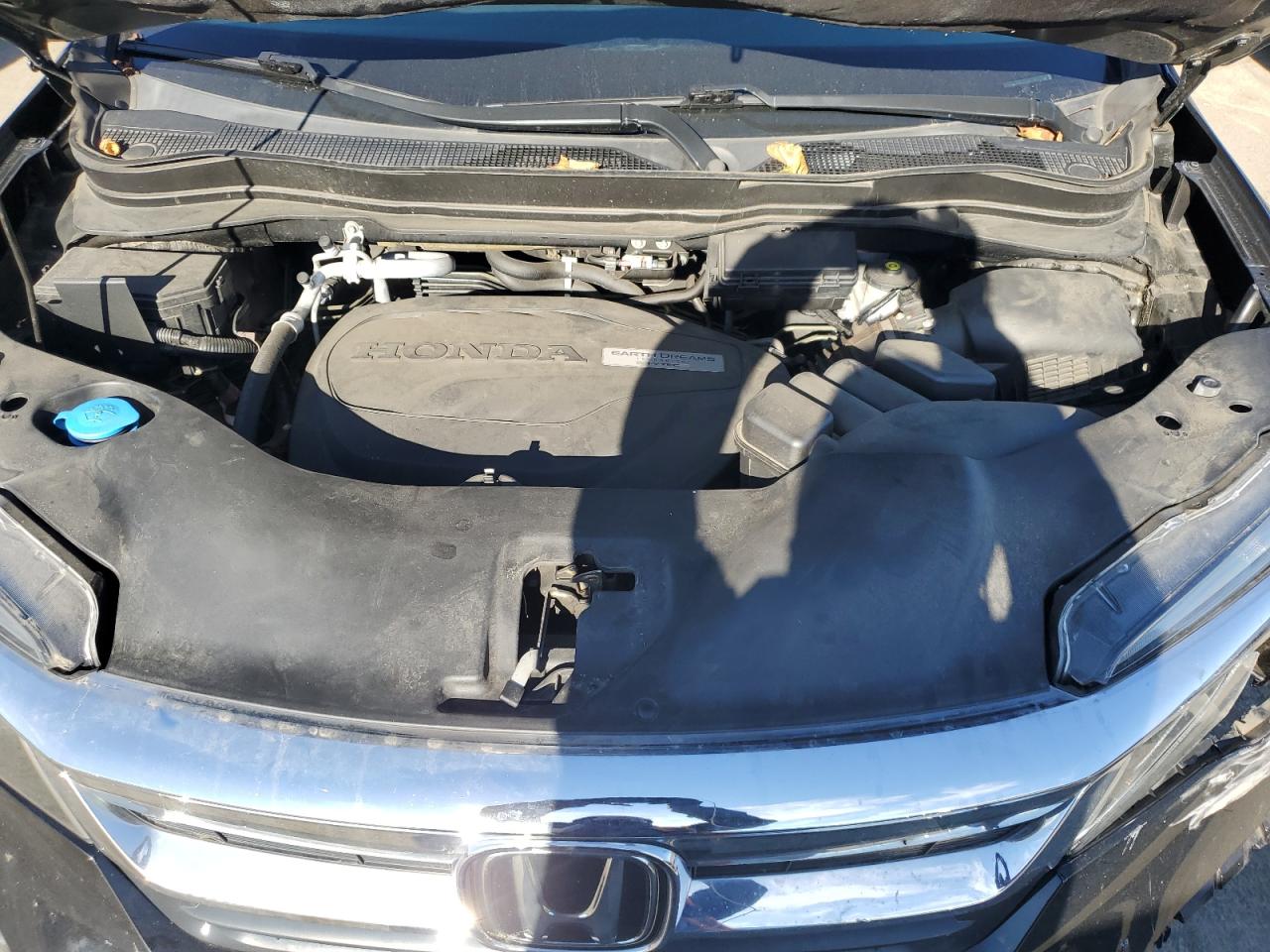 2019 Honda Pilot VIN 5FNYF6H51KB080384 Copart auction photo, all over damage thumbnail 12
