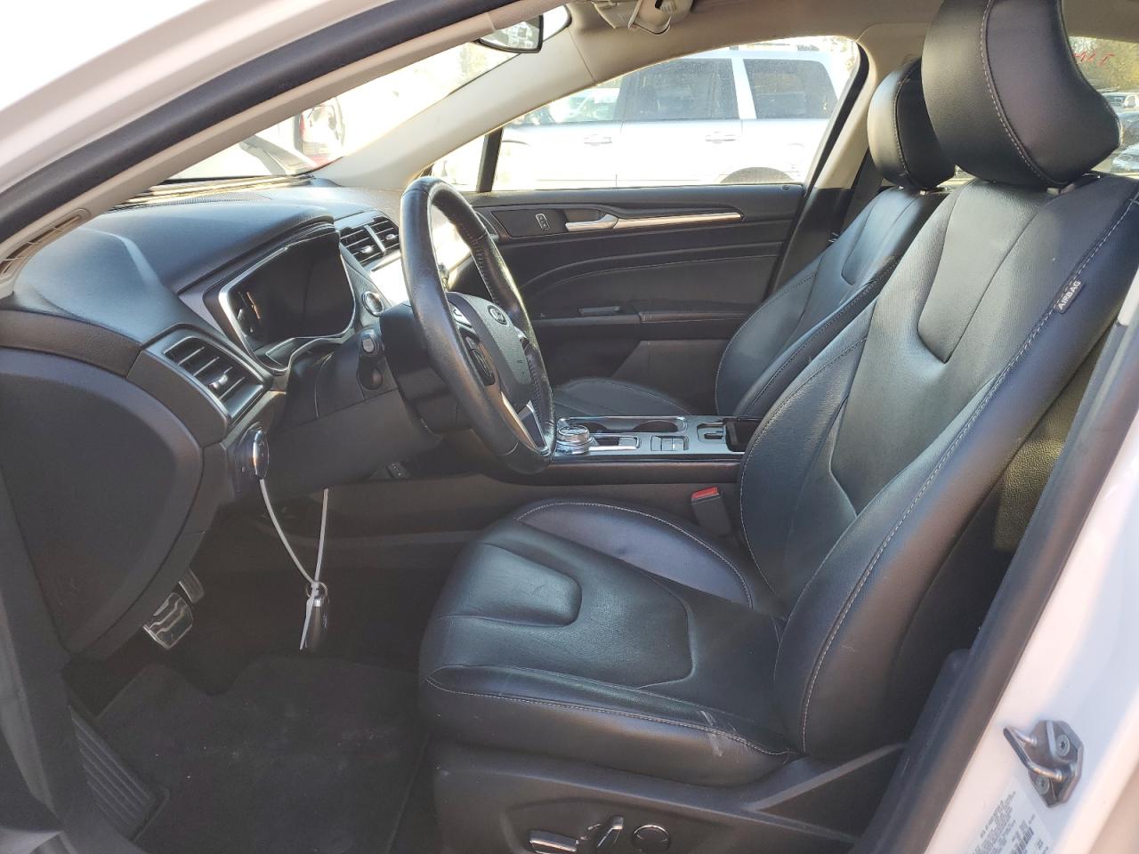 2017 Ford Fusion VIN 3FA6P0RU3HR416766 Copart auction photo, rear end damage thumbnail 7