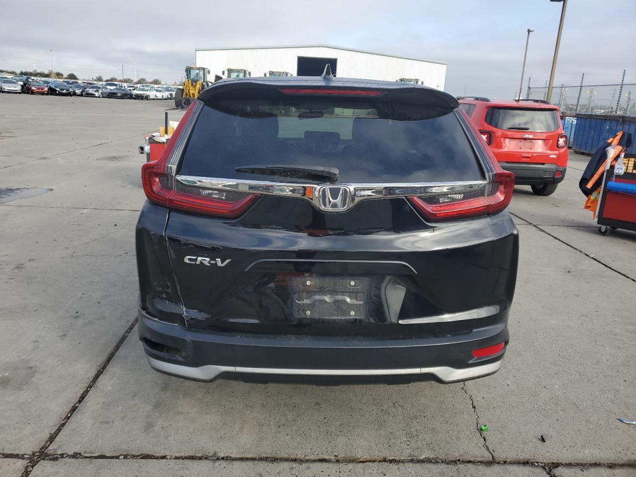 2021 Honda CR-V VIN 7FARW1H50ME014424 Copart auction photo, front end / rear end damage thumbnail 6