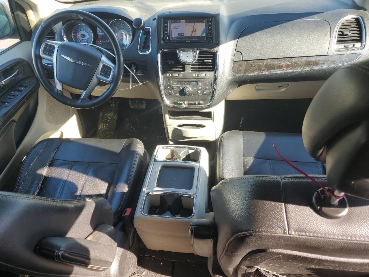 2012 Chrysler Town & Country VIN 2C4RC1BG8CR331269 Copart auction photo, all over damage thumbnail 8