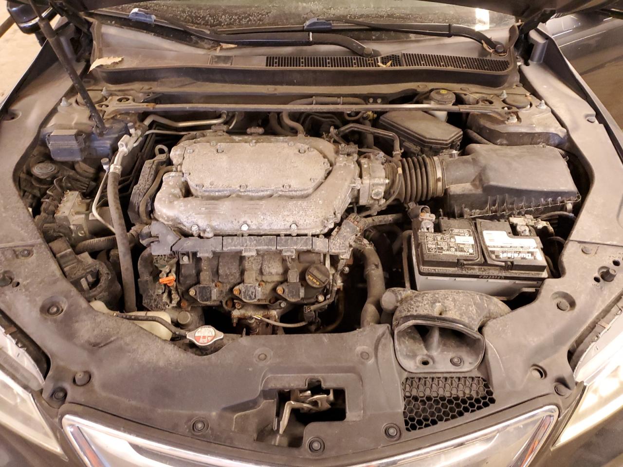 2015 Acura TLX VIN 19UUB3F55FA007837 Copart auction photo, side / mechanical damage thumbnail 11
