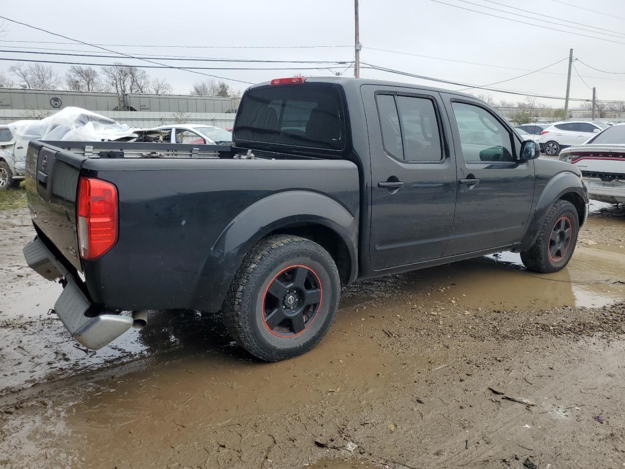2008 Nissan Navara (Frontier) VIN 1N6AD07U08C400052 Copart auction photo, side / rear end damage thumbnail 3