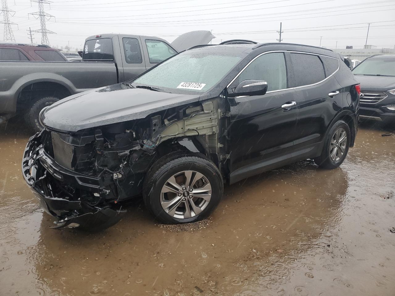 2016 Hyundai Santa Fe VIN 5XYZU3LB8GG315451