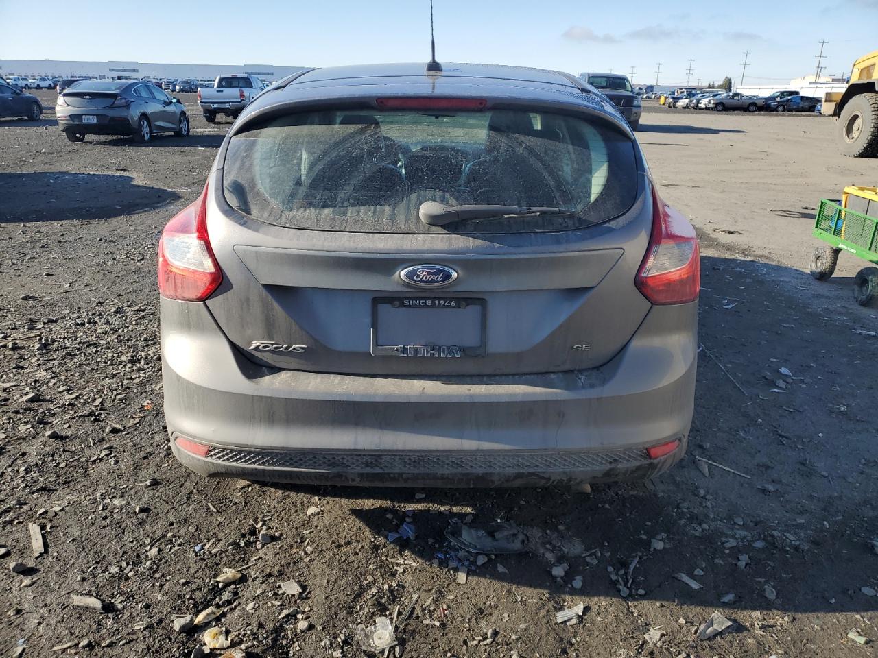 2014 Ford Focus VIN 1FADP3K21EL156931 Copart auction photo, front end / side damage thumbnail 6