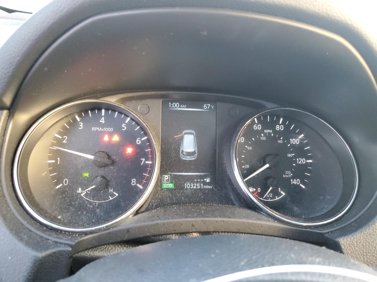 2017 Nissan Rogue VIN 5N1AT2MVXHC766949 Copart auction photo, water/flood damage thumbnail 9