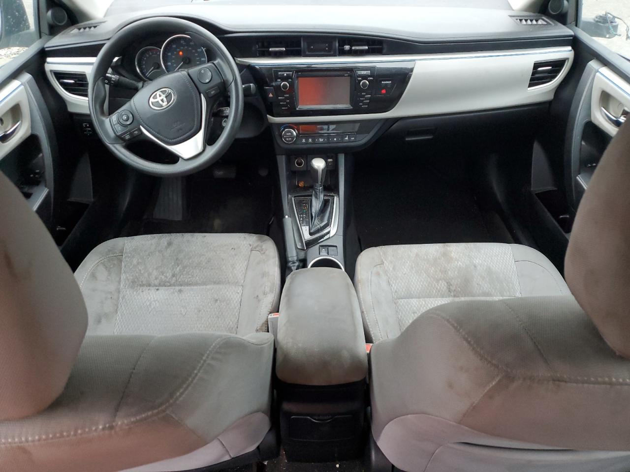 2016 Toyota Corolla VIN 2T1BURHE8GC593155 Copart auction photo, all over damage thumbnail 8