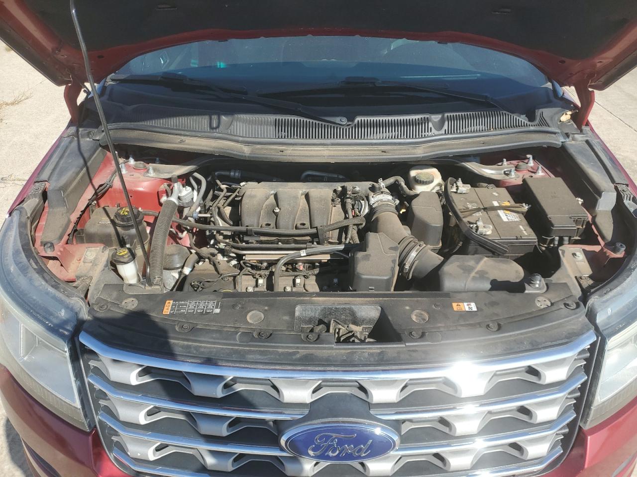 2017 Ford Explorer VIN 1FM5K7D86HGB45499 Copart auction photo, side / minor dent/scratches damage thumbnail 12